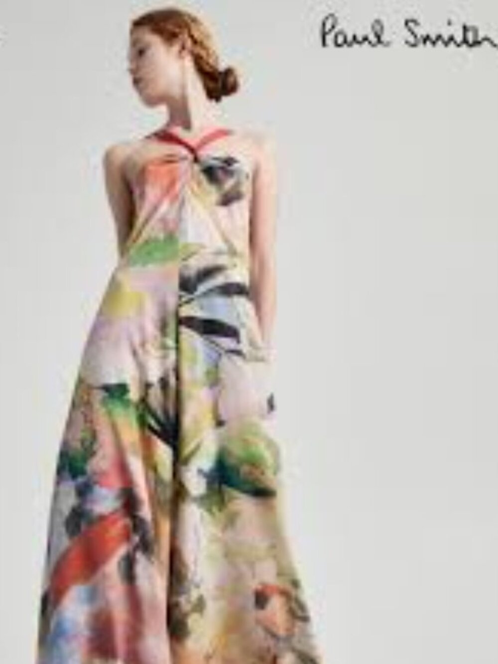 Paul Smith  ! 100% Silk long dress ( EU/42)